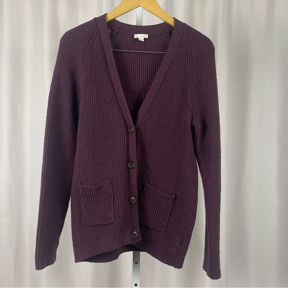 GAP Sweaters - GAP Women's Purple Cardigan Sweater